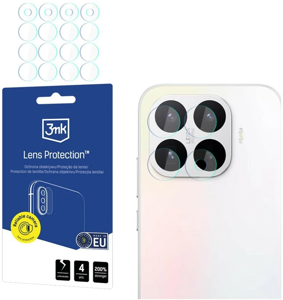 3MK objektyvo apsauga, skirta „Xiaomi 17T“ (4 vnt.)