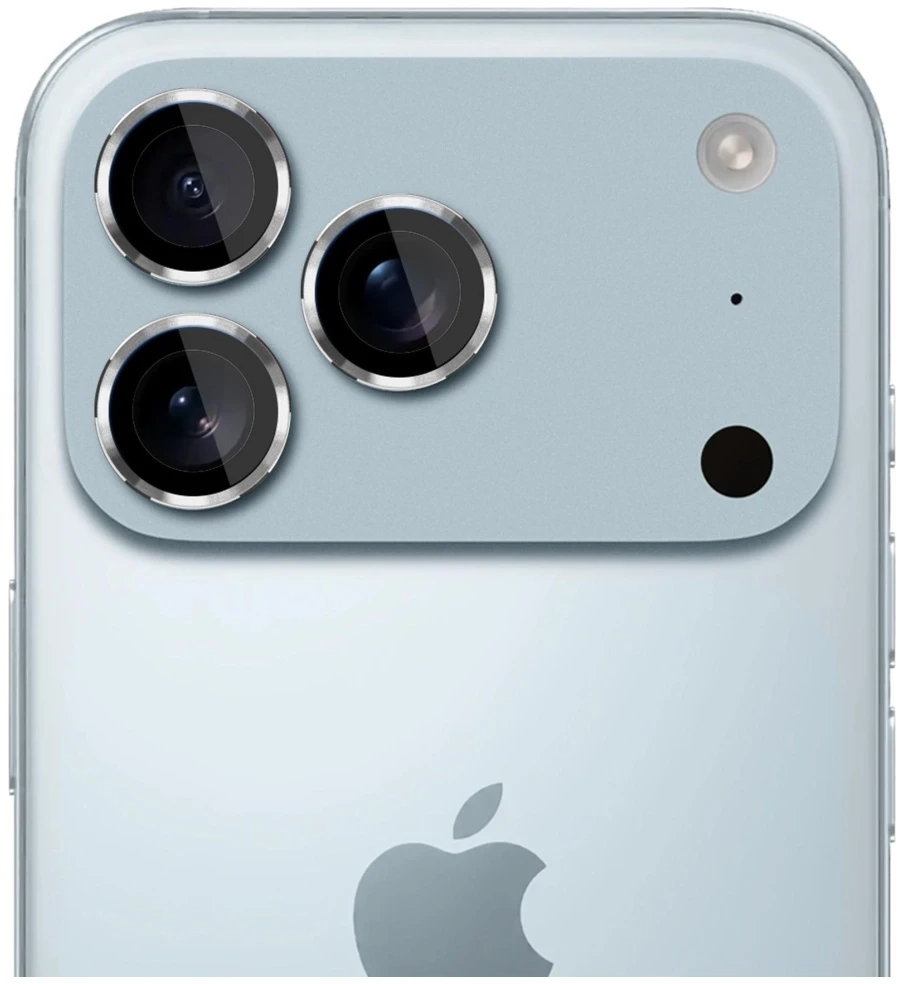 Apsauginis stikliukas kamerai 3mk Lens Pro Apple iPhone 17 Pro/17 Pro Max sidabrinis