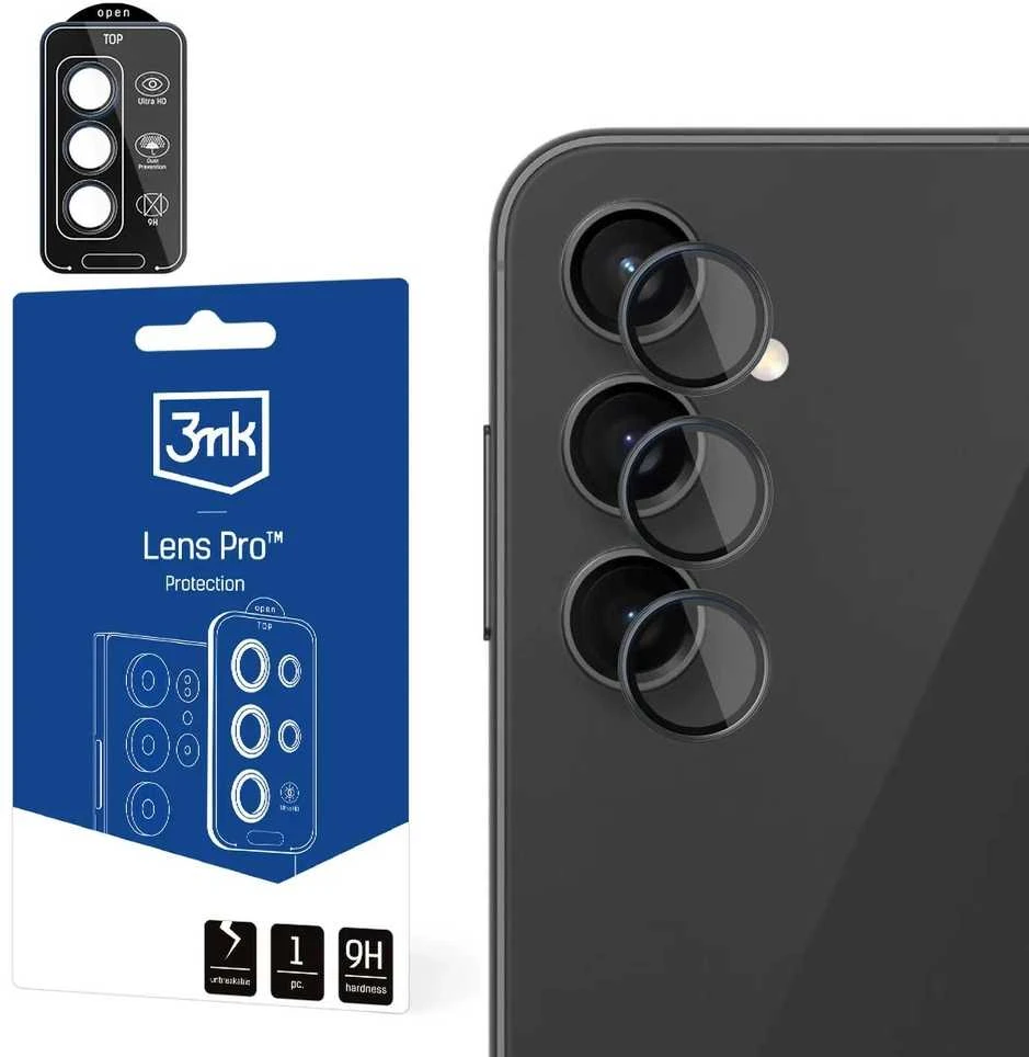 Apsauginis stikliukas kamerai 3mk Lens Pro Samsung A145 A14 4G/A146 A14 5G/A346 A34 5G