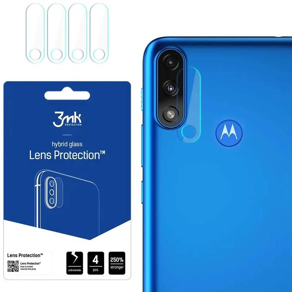 3MK objektyvo apsauga Motorola Moto E7 Power kameros objektyvo apsaugai, 4 dalys