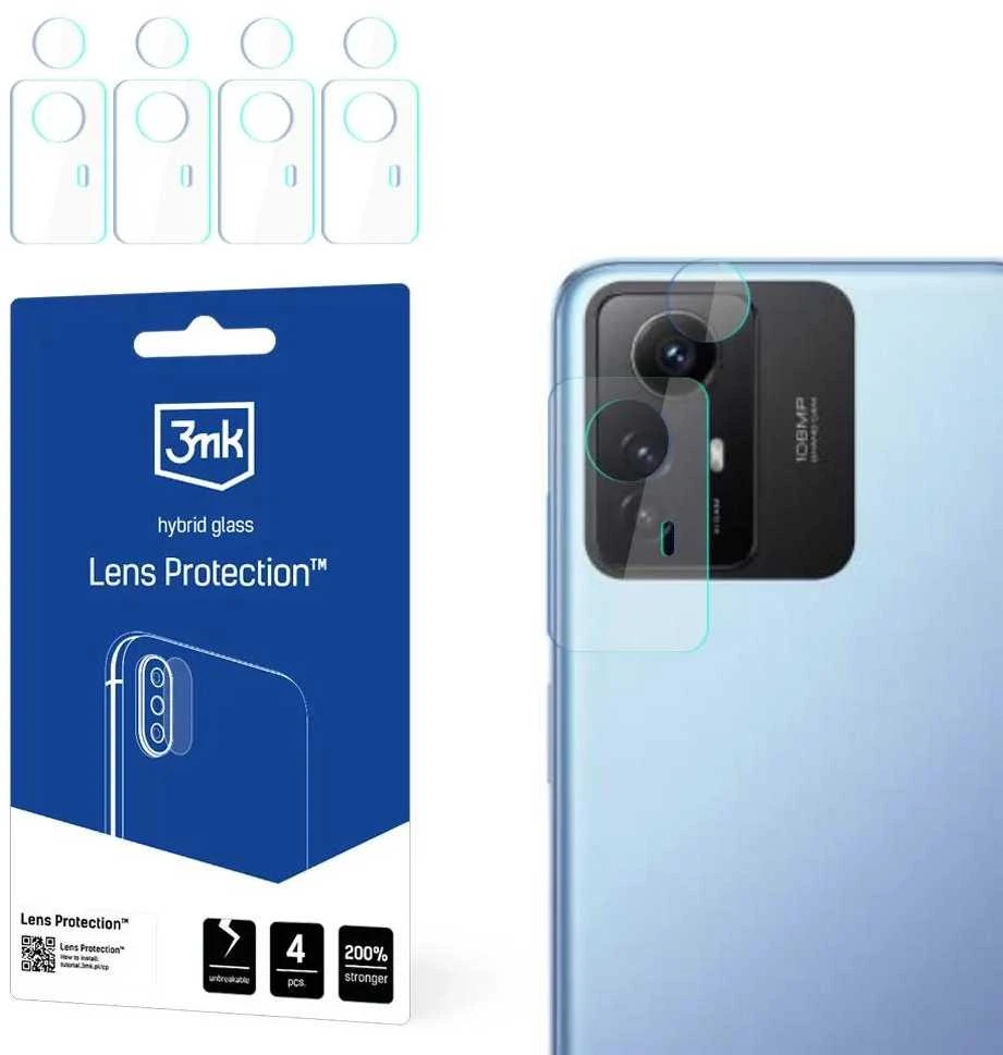 3mk Lens Protection™ hibridinis fotoaparato stiklas, skirtas Xiaomi Redmi Note 12s