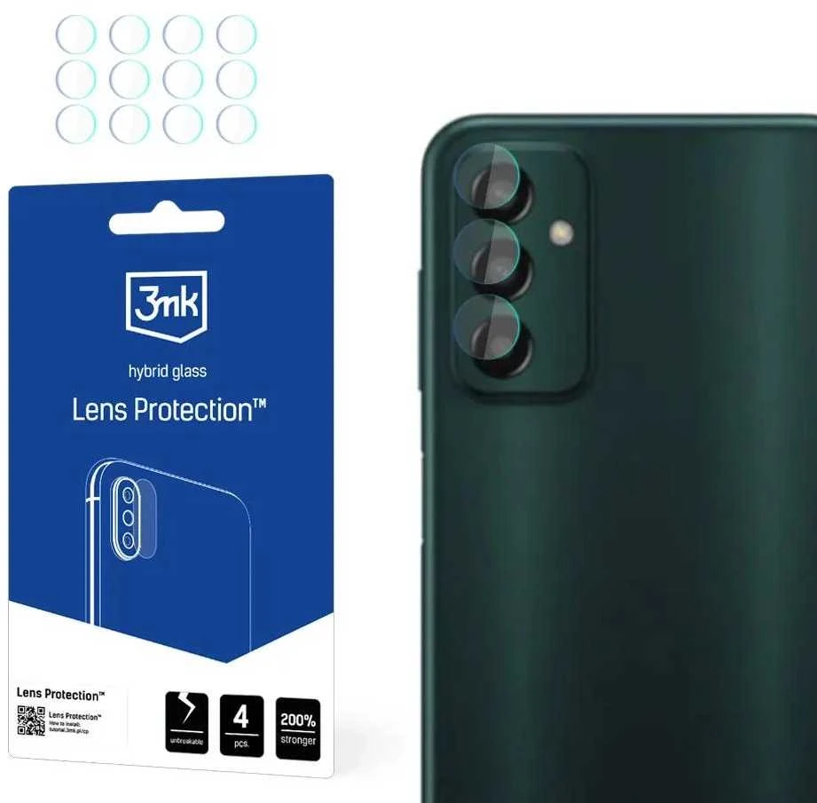 3MK objektyvo apsauga Samsung M13 5G kameros objektyvo apsauga 4 vnt.