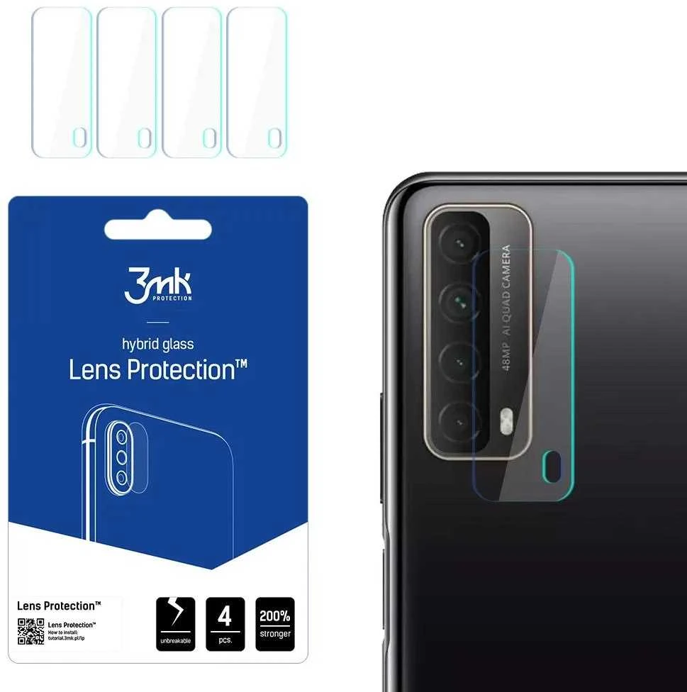 3MK objektyvo apsauga Huawei P Smart 2021 kameros objektyvo apsauga 4vnt