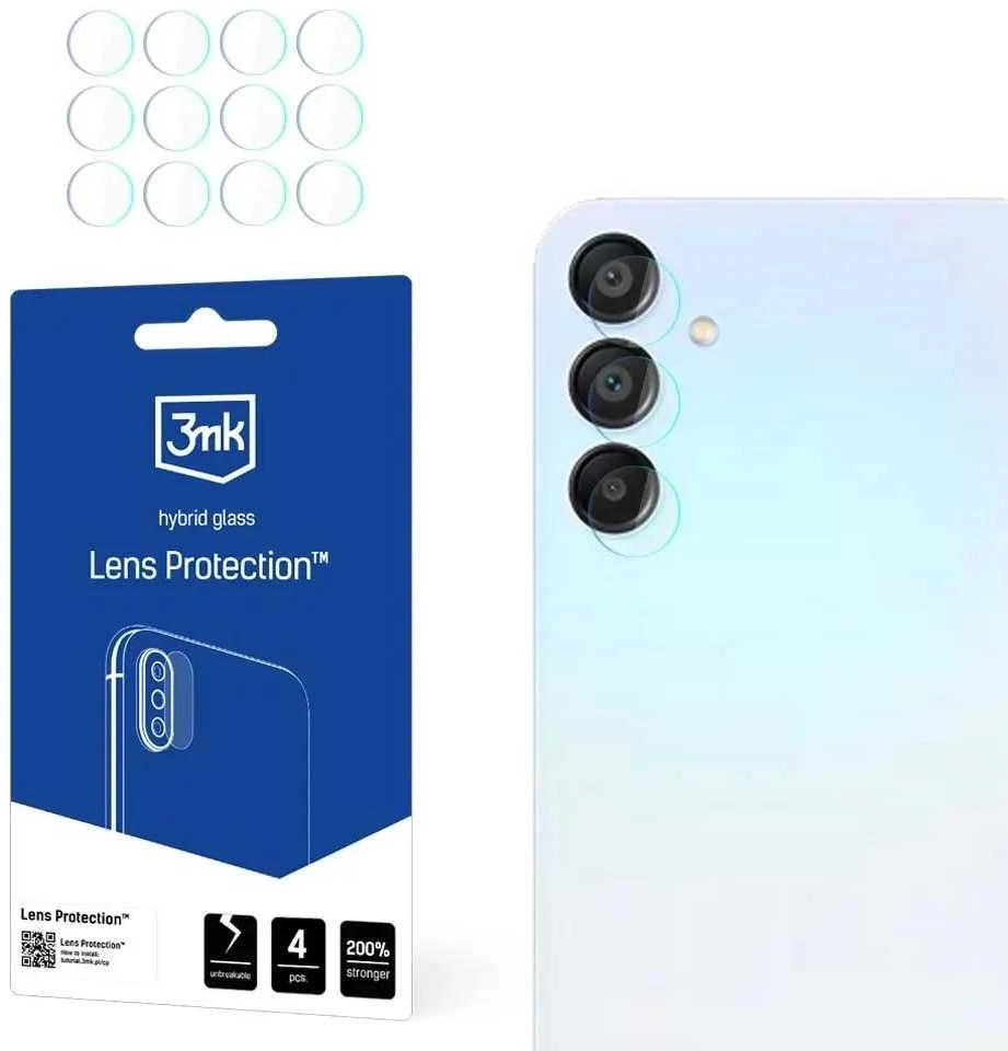3MK objektyvo apsauga Samsung A15 5G kameros objektyvo apsauga 4 vnt.