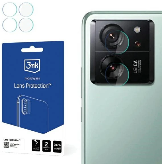 3MK Lens Protect Xiaomi 13T/13T Pro fotoaparato lęšio apsauga 4 vnt.