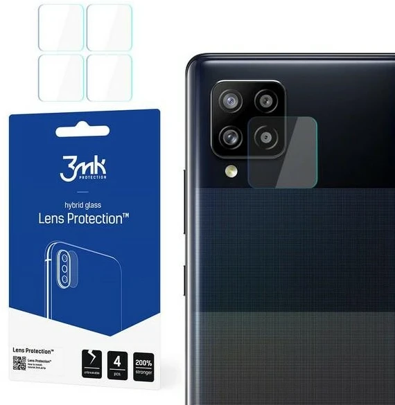 LCD apsauginė plėvelė kamerai 3MK Flexible Glass Lens Samsung A426 A42 5G