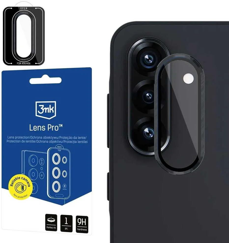 3MK Lens Protection Pro skirta Samsung Galaxy A36 5G juodas 1 pcs