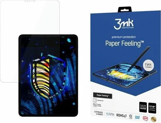 3MK PaperFeeling iPad Pro 12.9″ 5-osios kartos ekrano apsauginė plėvelė, 2 vnt.
