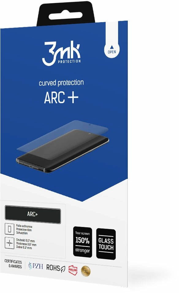 Ekrano apsauga 3MK ARC+ FS viso ekrano, skirta „Samsung Galaxy S25 Plus“
