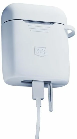 3MK Silicon dėklas AirPods 2nd gen+ karabinui