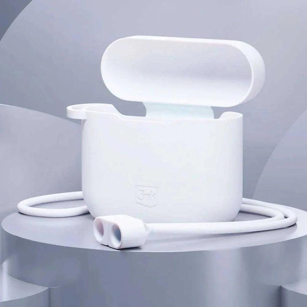 3MK Silicon dėklas AirPods (3-osios kartos)+ carabiner