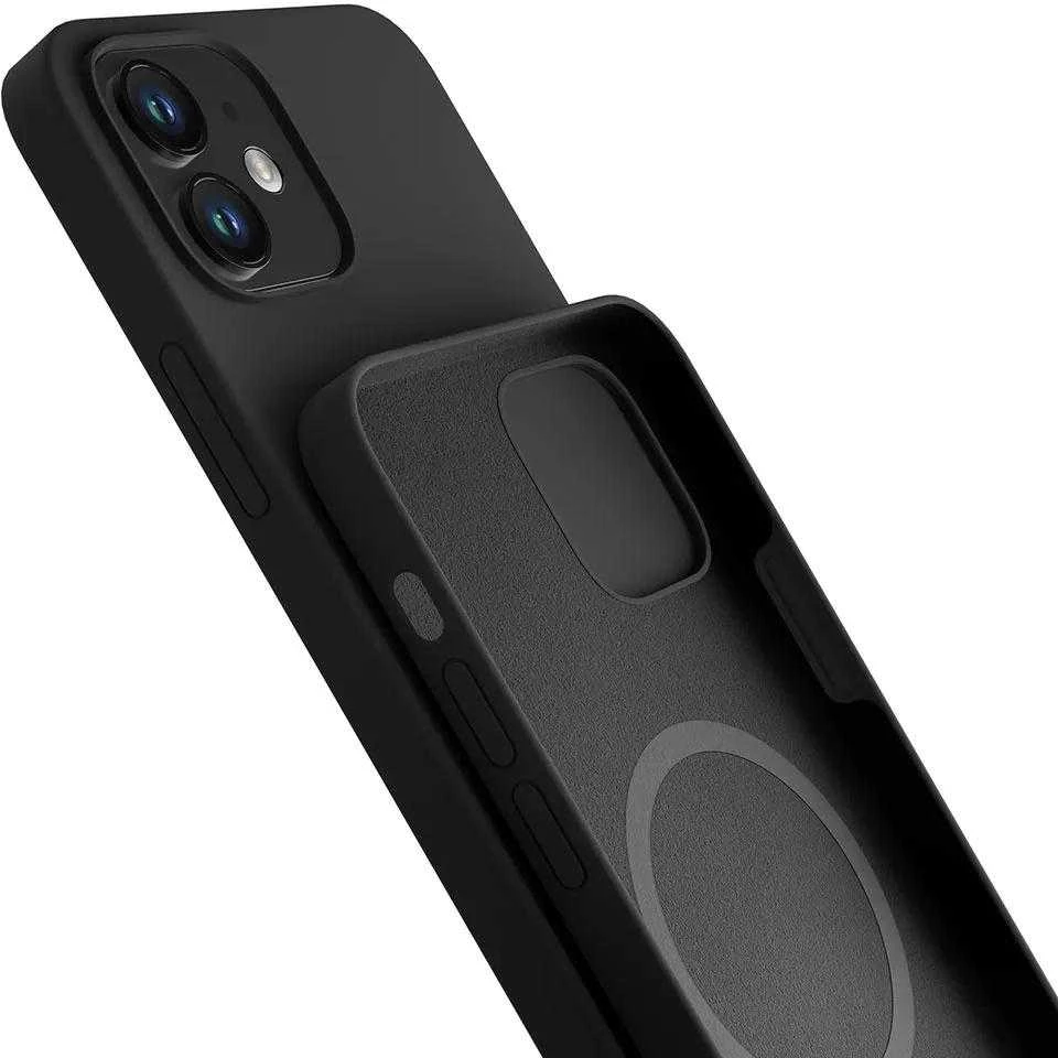 3mk silikoninis Apple iPhone 12 mini - dėklas telefonui juodos spalvos