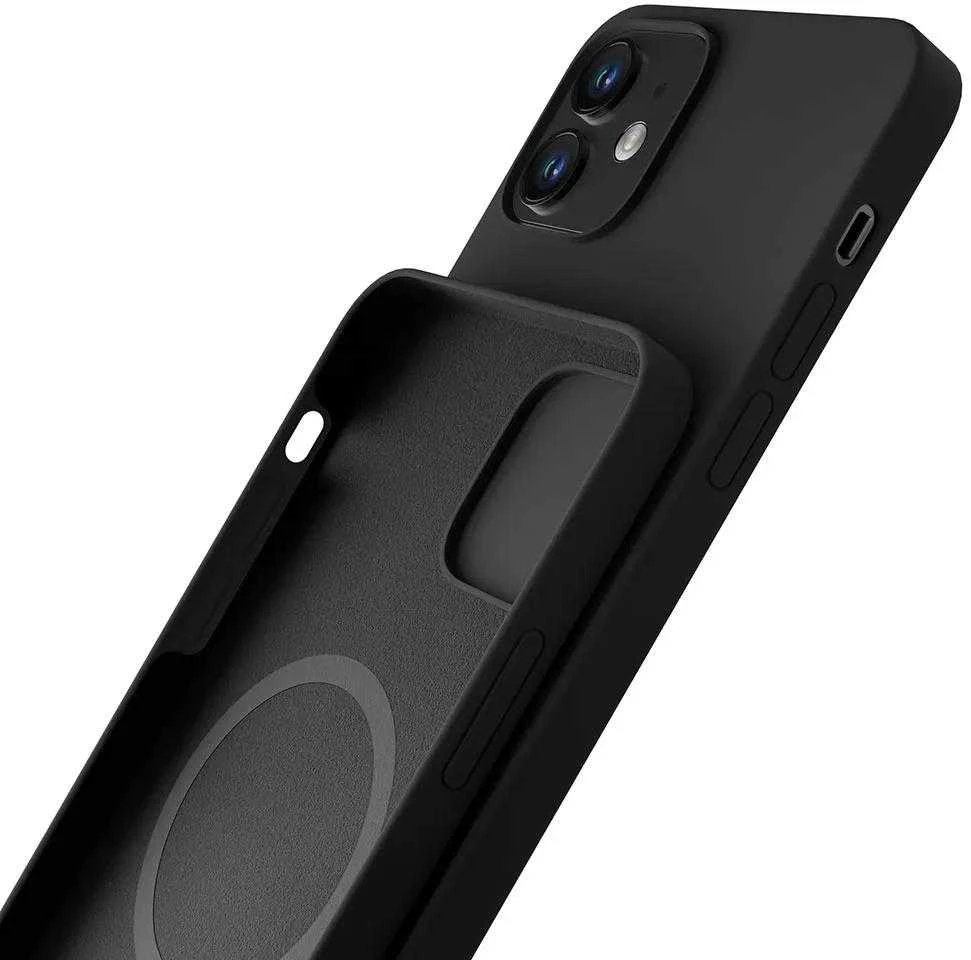 3mk silikoninis Apple iPhone 12 mini - dėklas telefonui juodos spalvos