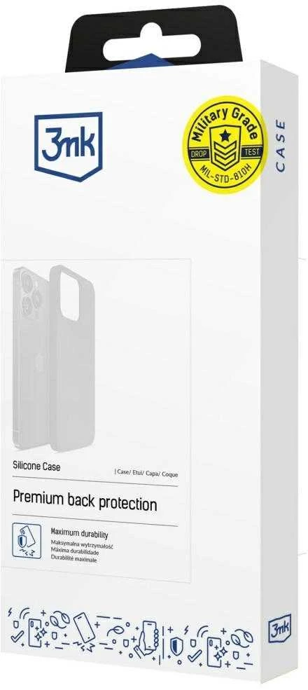 3MK silikoninis dėklas Apple iPhone 16 Pro Max 6.9" tamsiai mėlynas