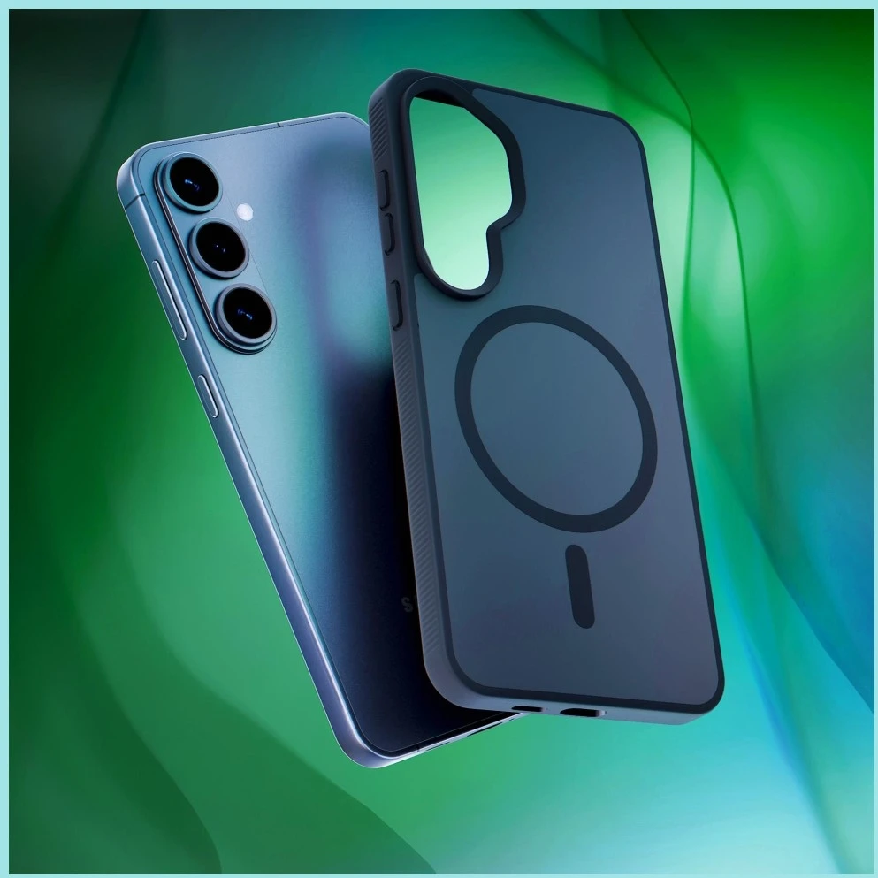 3MK Smoke MagDėklas Dėklas for Samsung Galaxy S26 Juodas