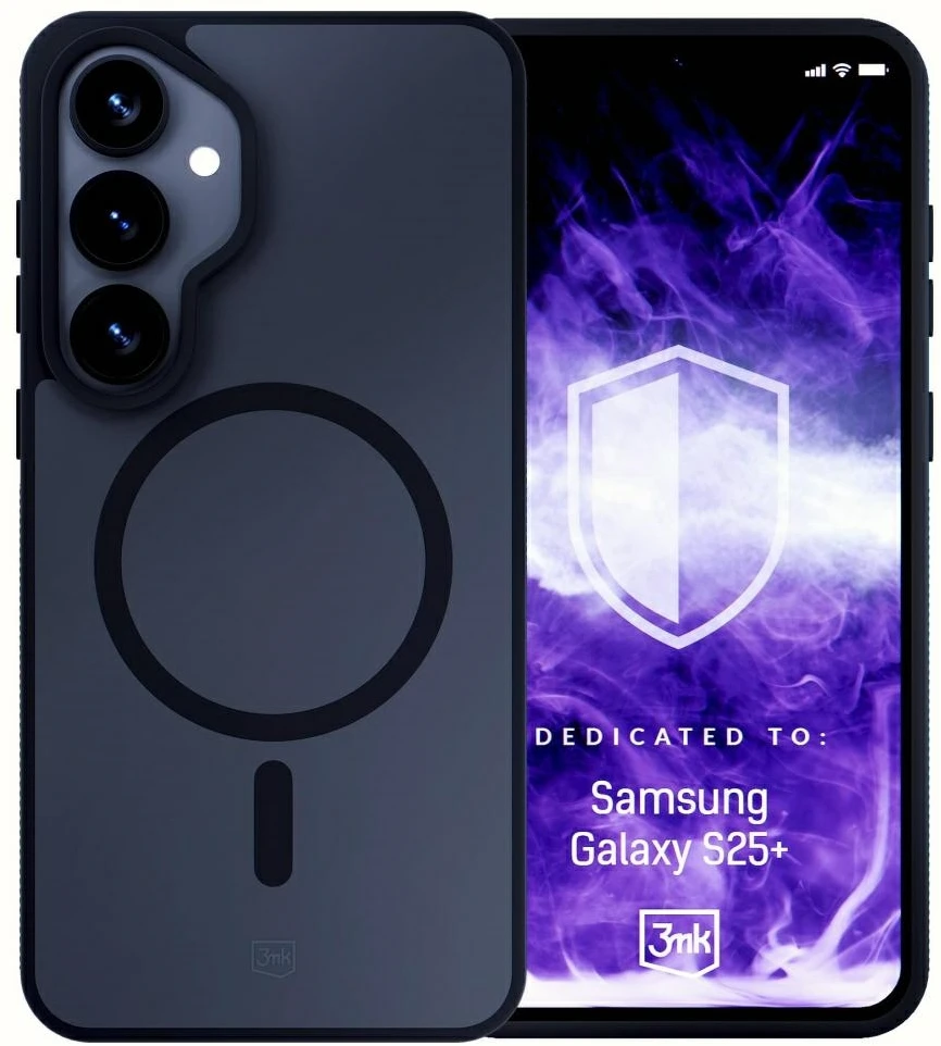 Dėklas 3MK Smoke MagCase skirtas Samsung Galaxy S25+