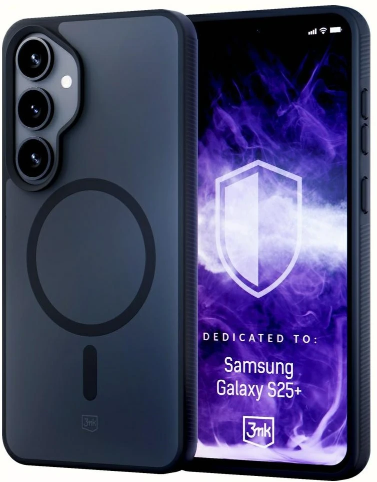 Dėklas 3MK Smoke MagCase skirtas Samsung Galaxy S25+