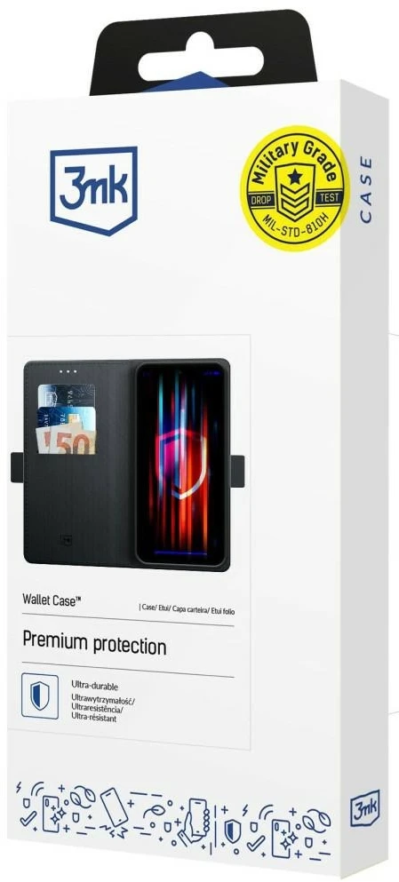 3Mk apsauga „Google Pixel 10A“ – 3mk piniginės dėklas