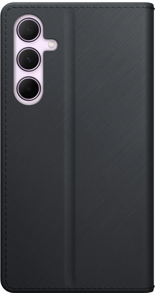 3MK Wallet Dėklas Samsung Galaxy A36/A56 juodos spalvos