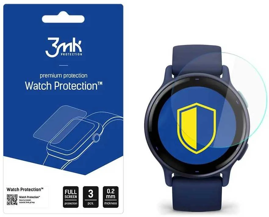 3MK plėvelė ARC Watch Garmin Vivoactive 5 plėvelė Fullscreen