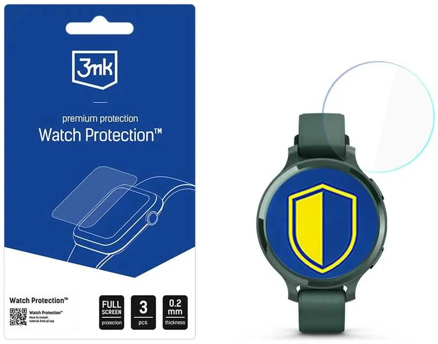 Plėvelė 3MK ARC laikrodžio viso ekrano skirtukai Garmin Lily 2 Active