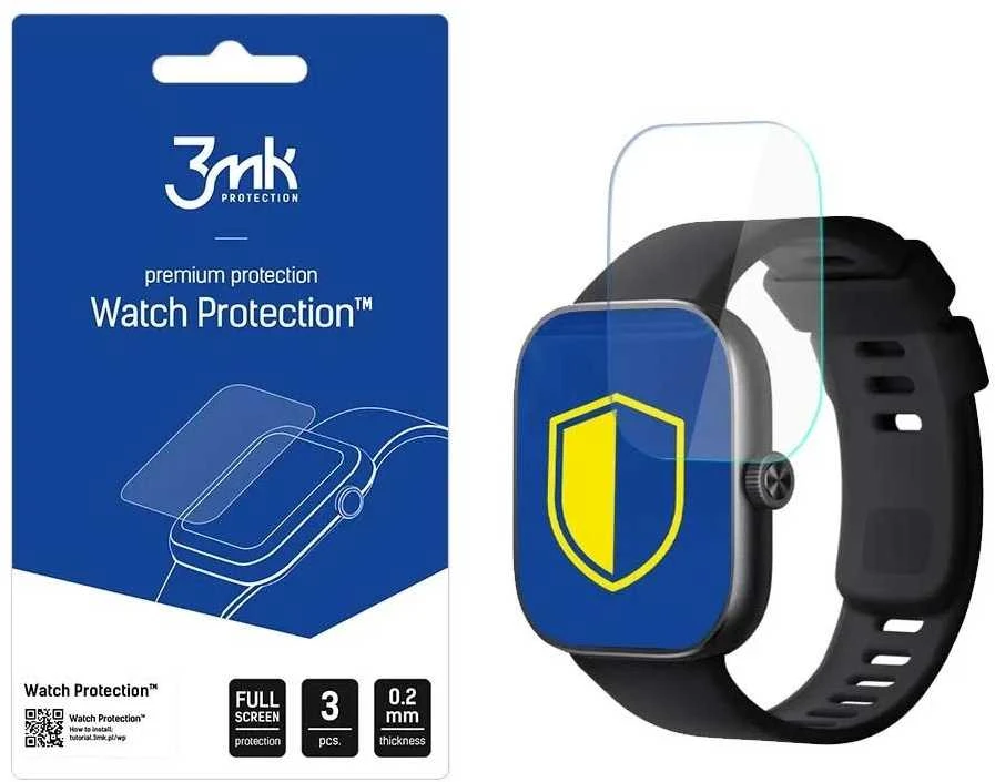3mk Watch Protection™ hibridinis stiklas v. FlexibleGlass Lite Xiaomi Redmi Watch 4