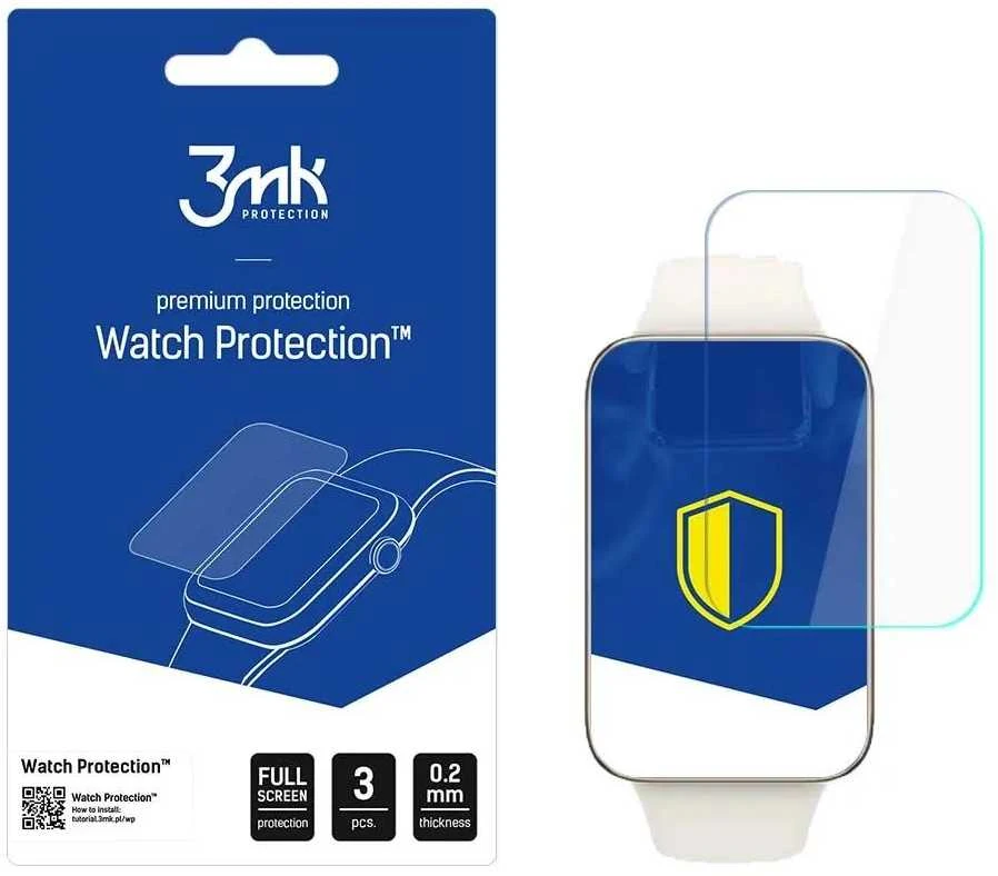 3MK plėvelė ARC+ Xiaomi Mi Band 7 Pro Watch Fullscreen plėvelė