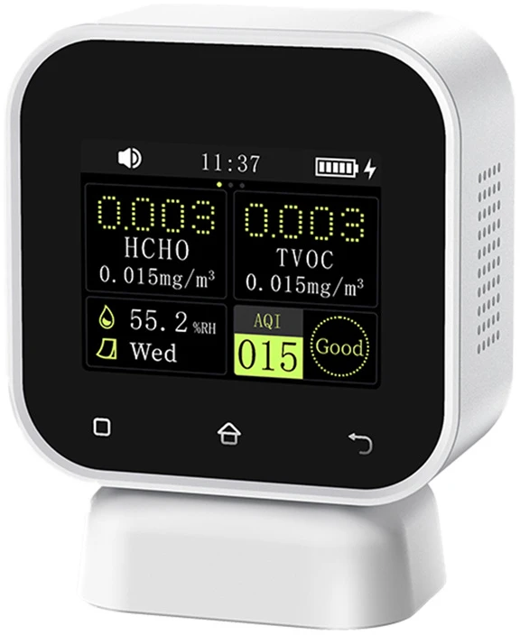 4-in-1 indoor air quality monitorius Formaldehyde detector with touch screen FNIRSI SFD-02