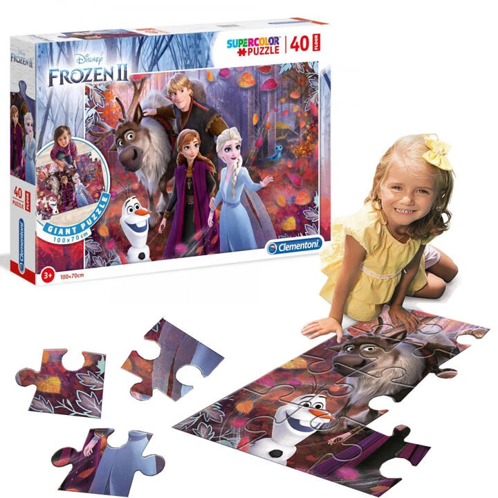Clementoni Dėlionė 40 vnt. - Frozen