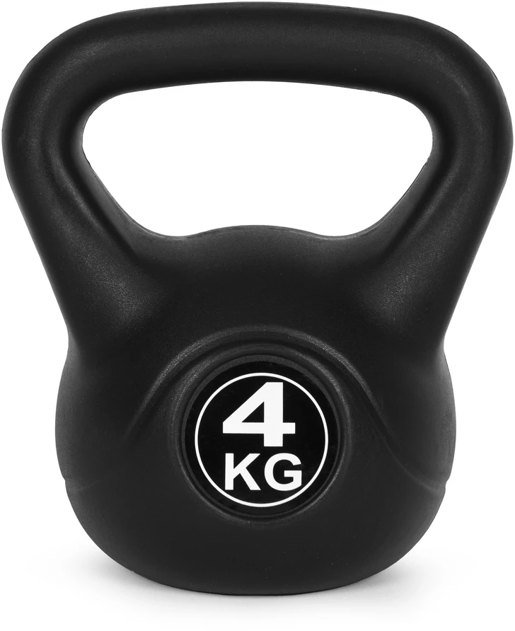 Kettlebell 4kg, treniruoklis, hantelis, svarmuo, ModernHome
