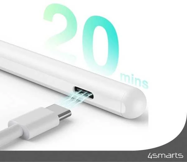 4smarts Active Stylus Pen Pieštukas Pro 3 baltos spalvos 540565