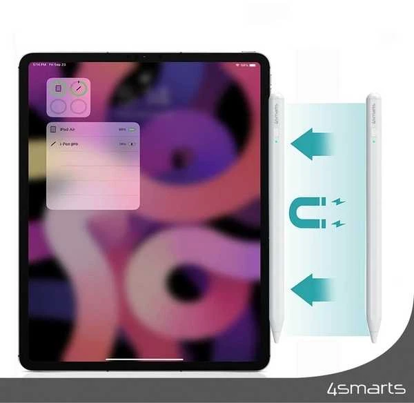 4smarts Active Stylus Pen Pieštukas Pro 3 baltos spalvos 540565