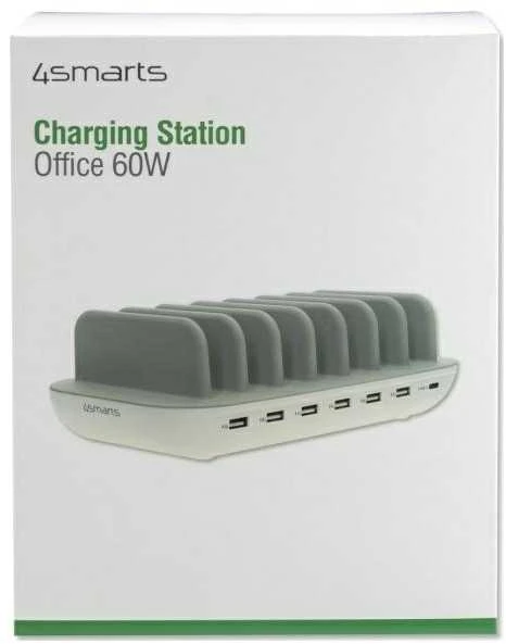 4smarts Office Charging Station 60W baltos spalvos 462310