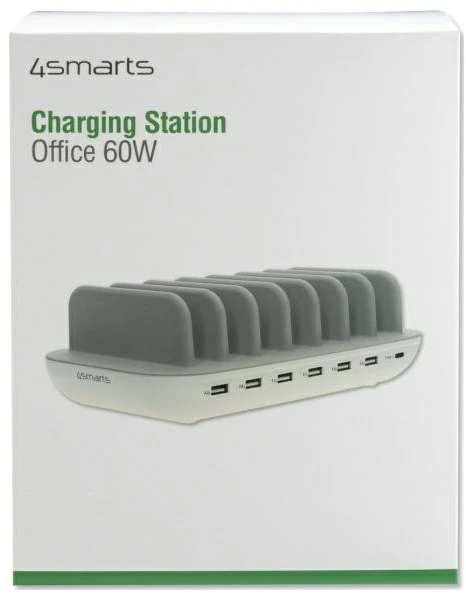 4smarts biuro įkrovimo stotelė 60W balta/balta 462310