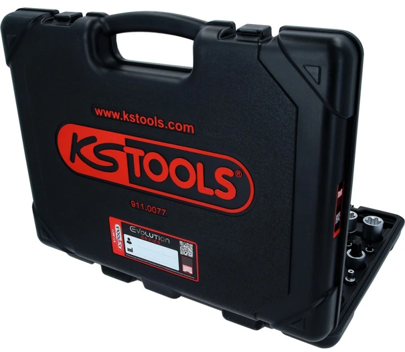 77 dalių galvučių rinkinys KS TOOLS Torx