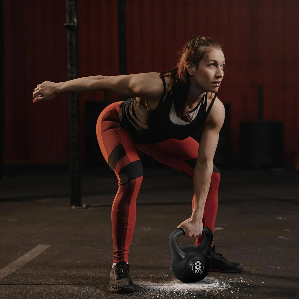 Kettlebell 8kg, treniruoklis, hantelis, svarmuo, ModernHome