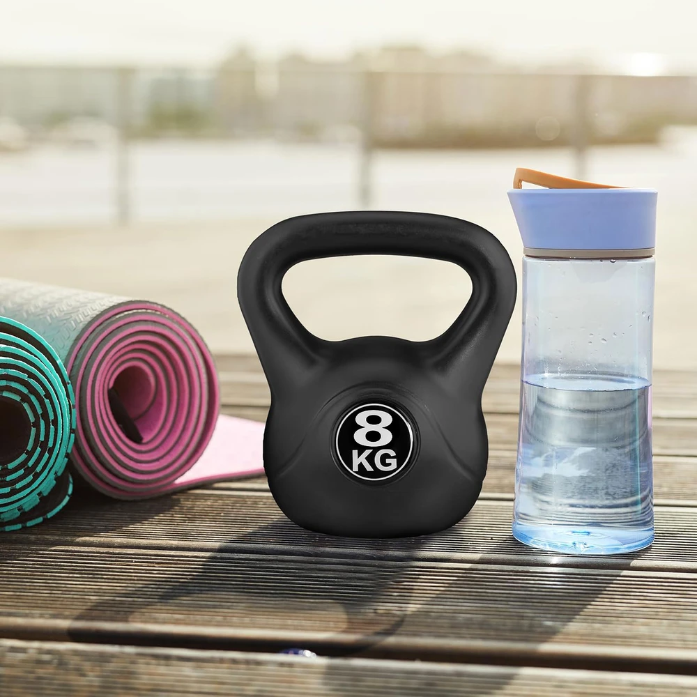 Kettlebell 8kg, treniruoklis, hantelis, svarmuo, ModernHome