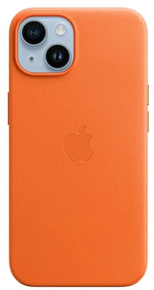 Apple iPhone 14 Plus Odinis dėklas with MagSafe - Oranžinis