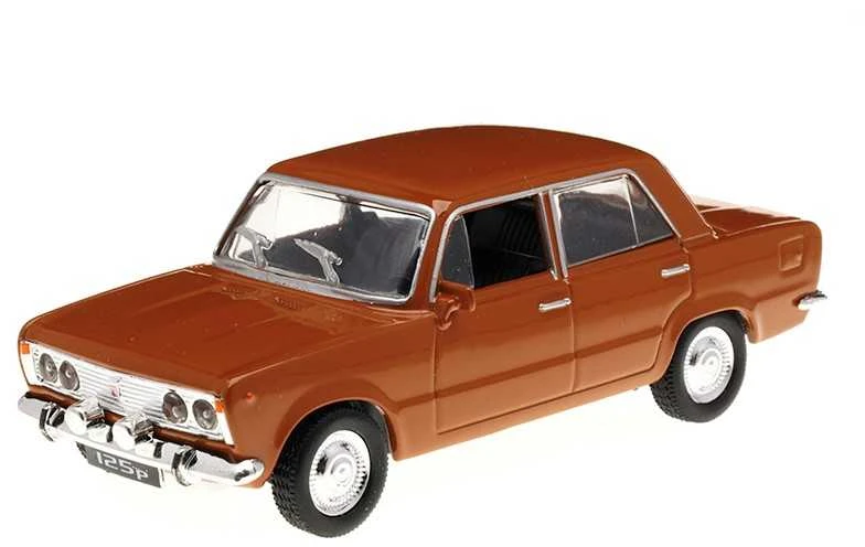Daffi Carm Modeliukas 1:43, FIAT 125P PRL, rudos spalvos