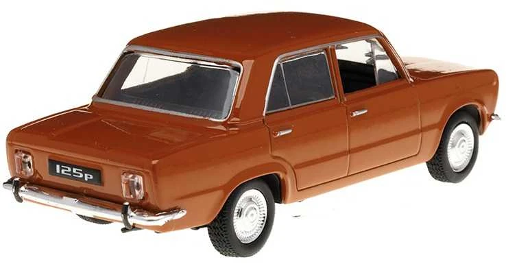 Daffi Carm Modeliukas 1:43, FIAT 125P PRL, rudos spalvos