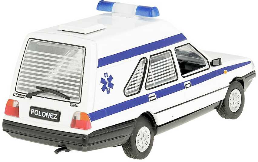 Daffi Carm Modeliukas 1:43 Polonez Cargo Ambulance