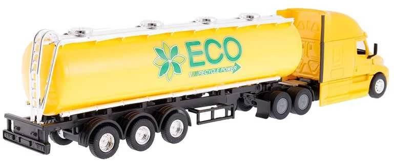 Carm Modeliukas 1:64, CASCADIA Freightleiner, tanker, geltonos spalvos
