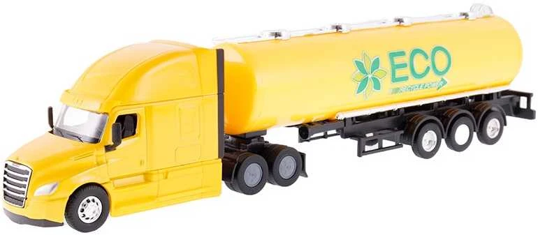 Carm Modeliukas 1:64, CASCADIA Freightleiner, tanker, geltonos spalvos
