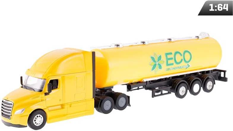Carm Modeliukas 1:64, CASCADIA Freightleiner, tanker, geltonos spalvos