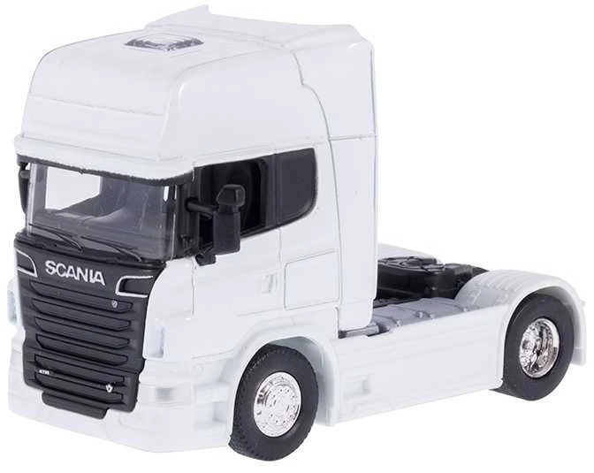 Carm Modeliukas 1:64, SCANIA V8 R730, tractor, baltos spalvos