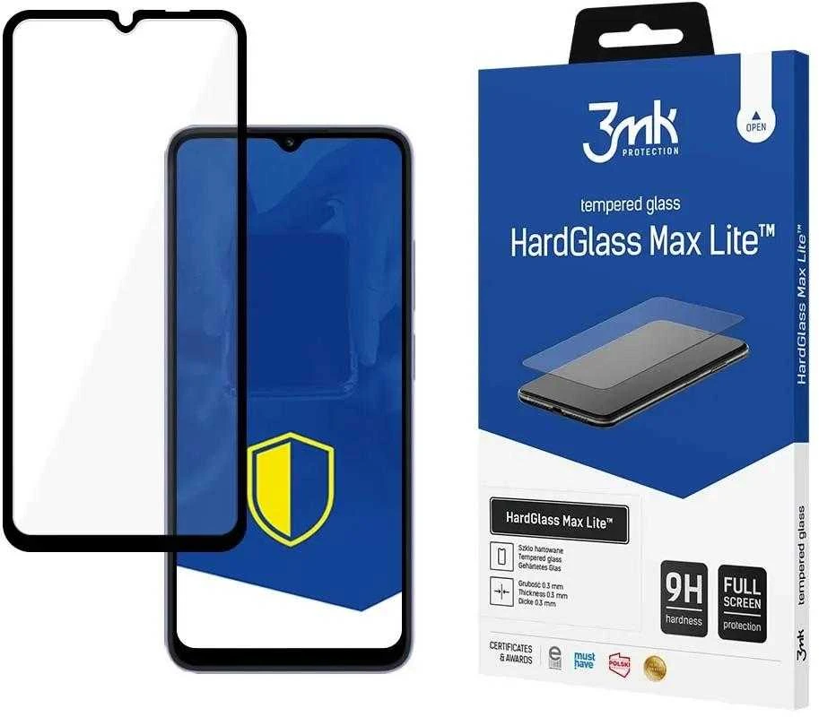 LCD apsauginis stikliukas 3mk Hard Glass Max Lite Xiaomi Redmi 11A/12C/Poco C55 juodas
