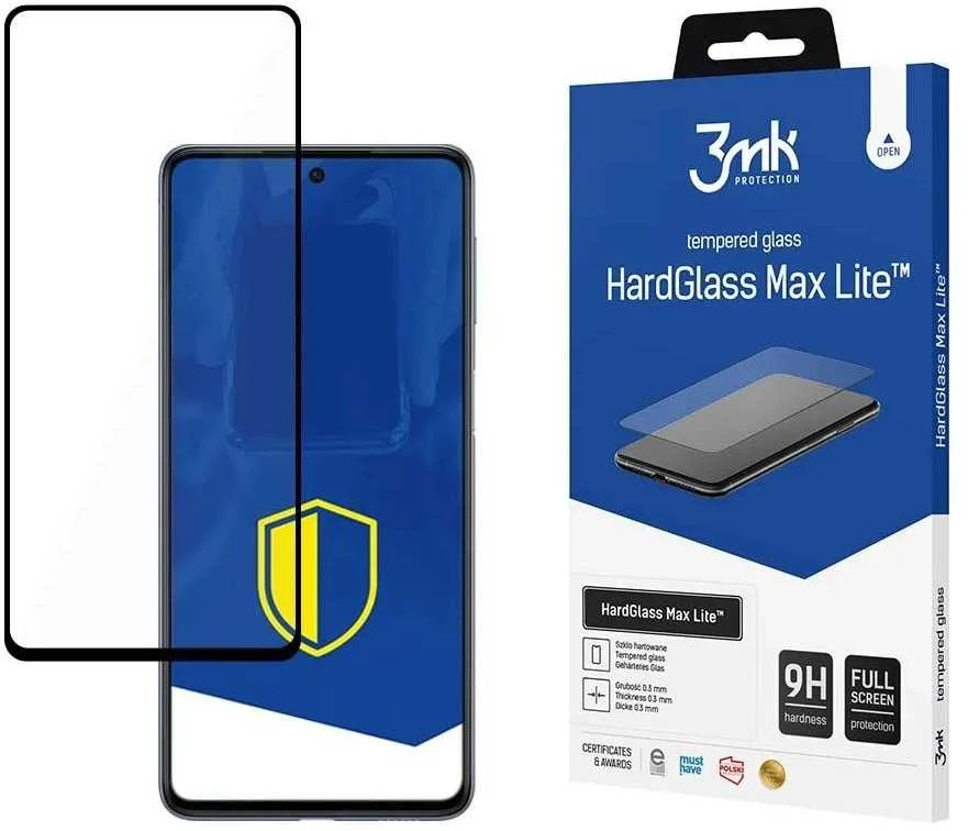 9H 3mk HardGlass Max Lite™ stiklas Samsung Galaxy M53 5G