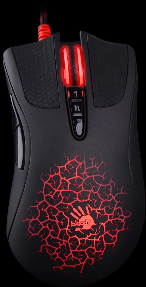 Mysz A4Tech Žaidimų Pelė - Bloody A90 Optinė 6200 DPI Dešiniarankė