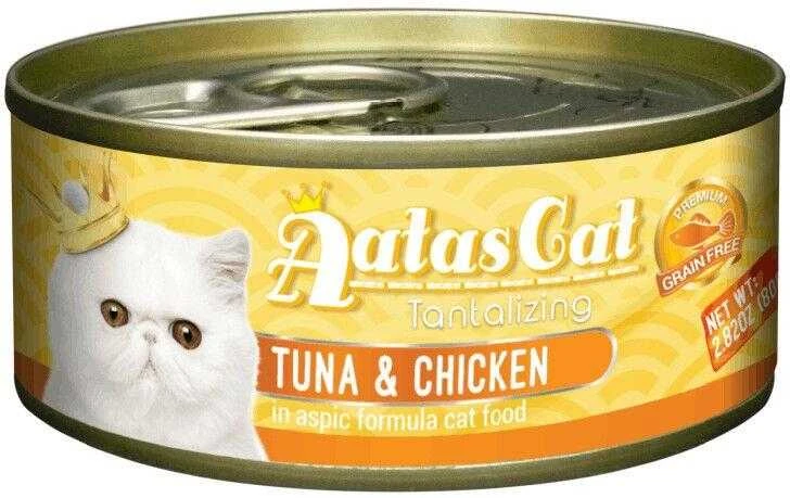 Aatas Cat Tantalizing Tuna&vištiena konservas katėms 80g