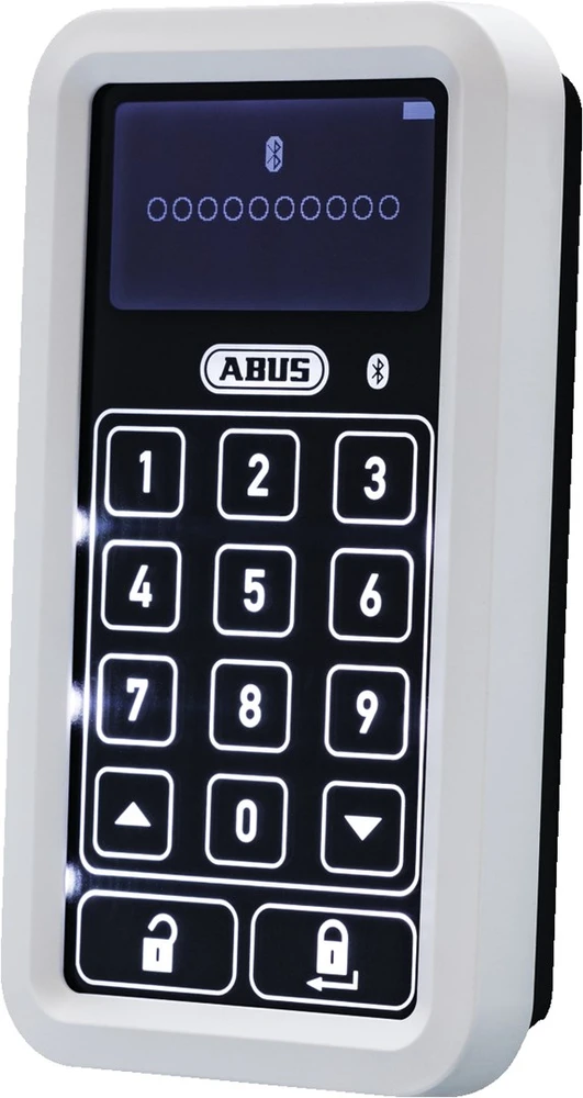 ABUS HomeTec Pro CFT3100W BT-Tastatur Rutulio formos rankenos spyna